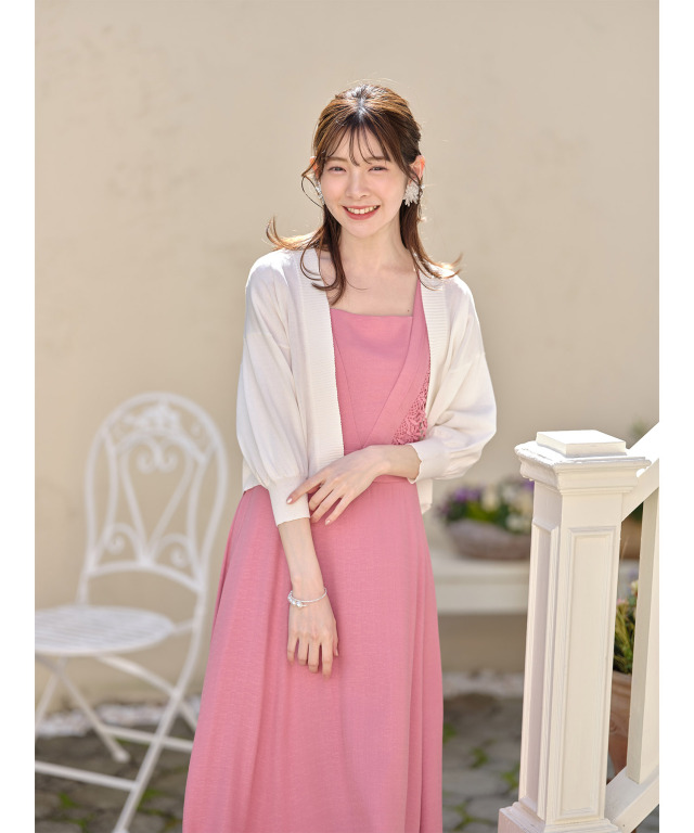 UVカット＆接触冷感♪ドロップショルダーカーディガン