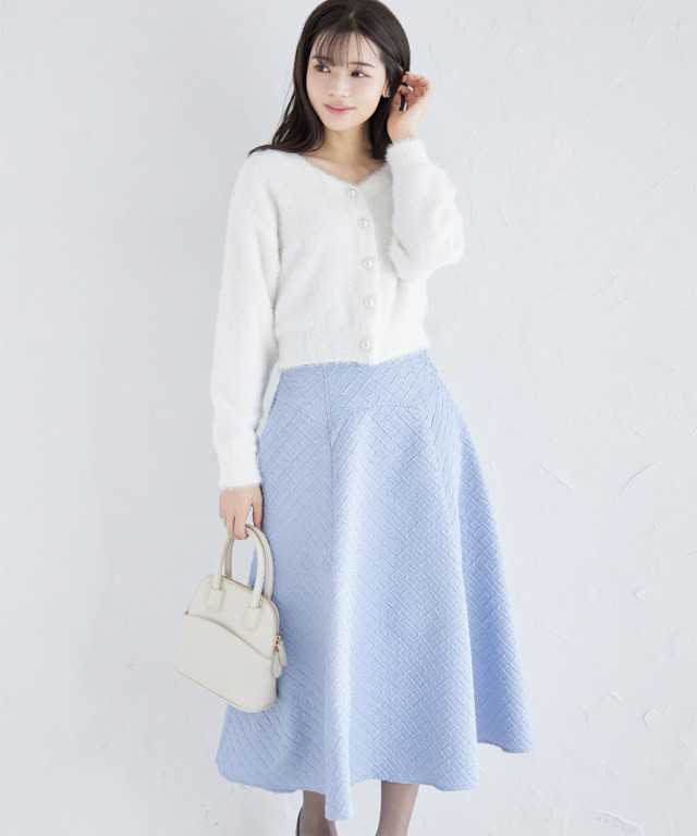 THE TOE アイボリー フレアスカート Iris Tulle Skirt – THE TOÉ