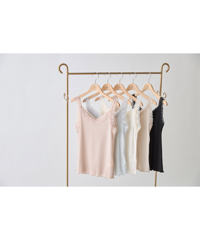 レース フリル 新品Abercrombie&Fitchキャミソール X S セール】フリル×レースビスチェディテールキャミチュニック