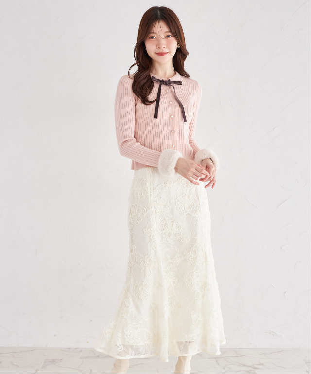 スパンコールミックス3Dフラワーエンブロイダリーマーメイド スパンコールミックス3Dフラワーエンブロイダリーマーメイド