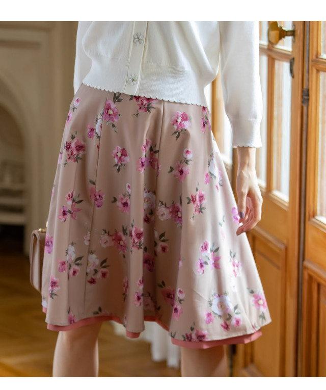 クラシカルとロマンティックが両立オリジナルフラワーリバーシブル  