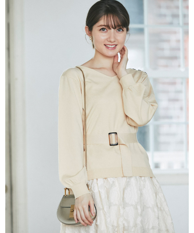 リラクシー×上品なこなれコーデが叶う♪バックレース2WAY  