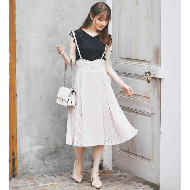 美品 なかろ バーバリーズ スカート スーツ セットアップ チャック  