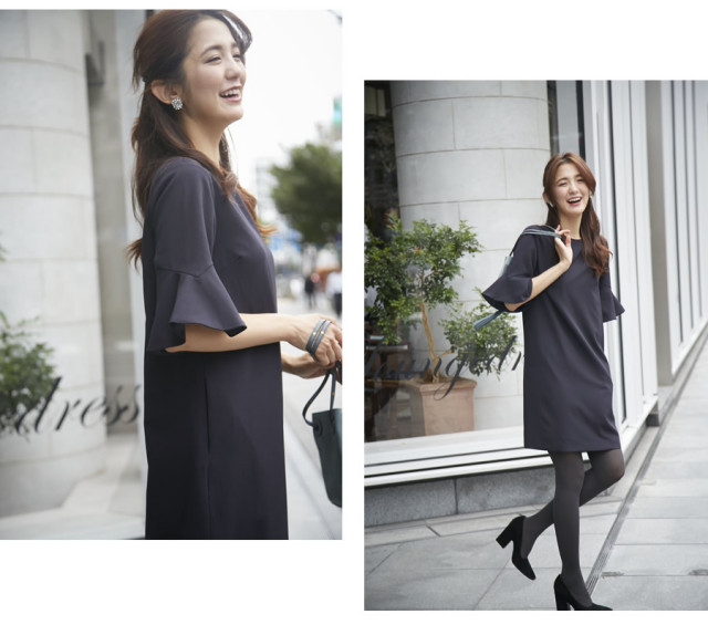 品よくきまる袖フレアワンピース 10月26日 水 再販決定 Reiva リーヴァ 16 Tocco Closet Collection