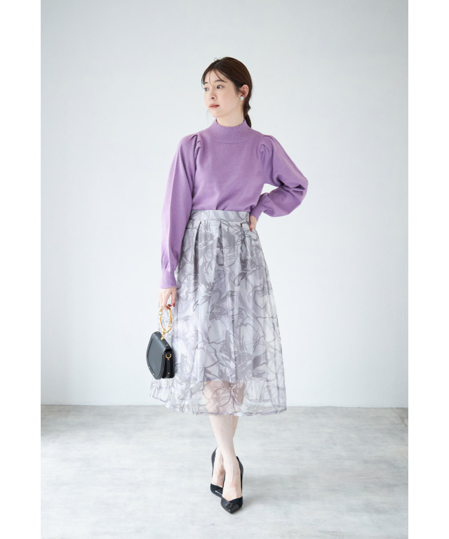 40's/スカートスーツ/J. W. ロビンソン/Silk？ Aletta vita ワンピース ジャンパースカート ロング サロペット