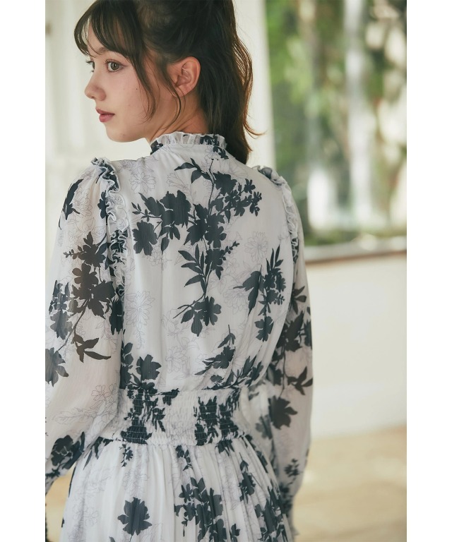 ワンピーススタイリング ロングカフリブニットワンピース（ワンピース）｜STYLEMIXER