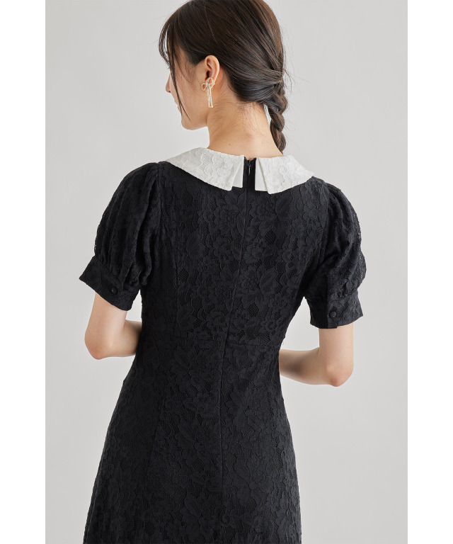 お値下げ⭐︎アルベロベロ　黒い長袖チュニック レース裾 バレリーナ刺繍 TO BE CHIC チュニック レース裾 - メルカリ