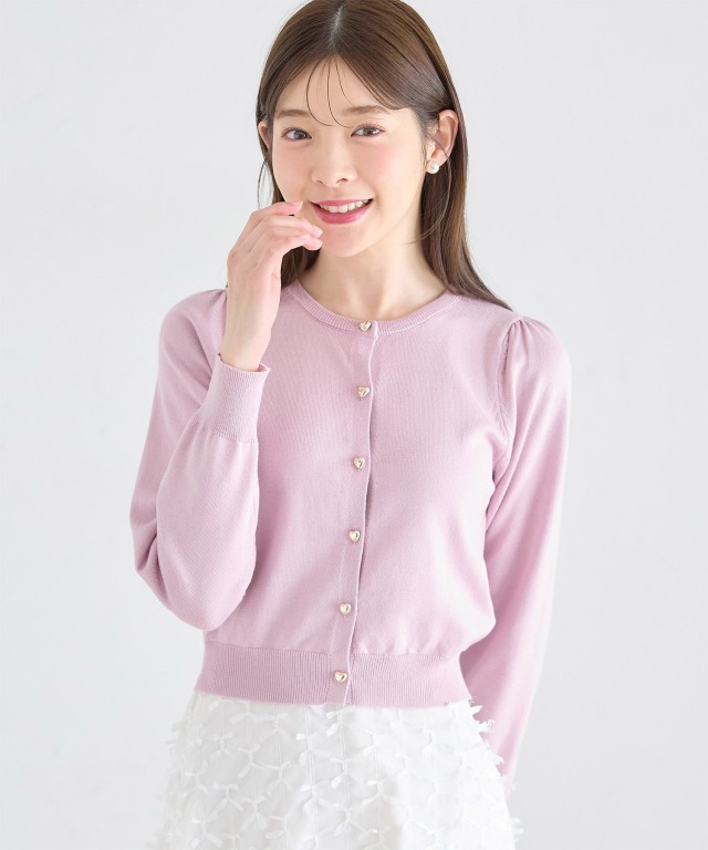 なお出品❣ アクセサリー 10点 ハート釦ニットカーディガン