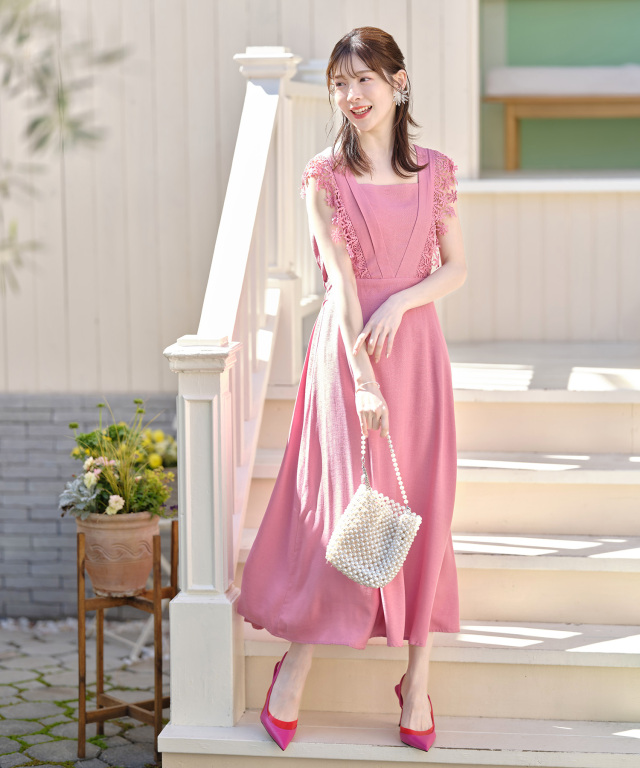 PINK HOUSE】犬 ロングワンピース ピンクハウス  