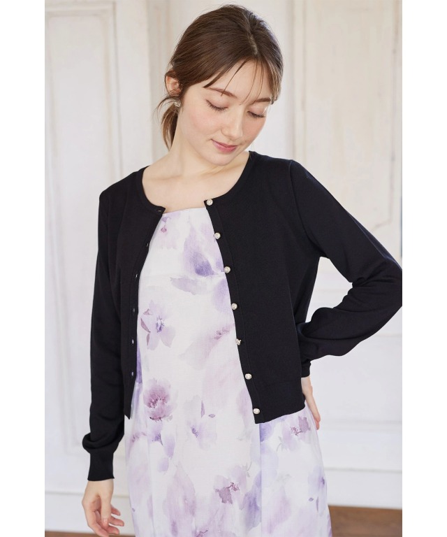 UVカット＆接触冷感＆ハンドウォッシュ♪超強撚クリアビジュー釦