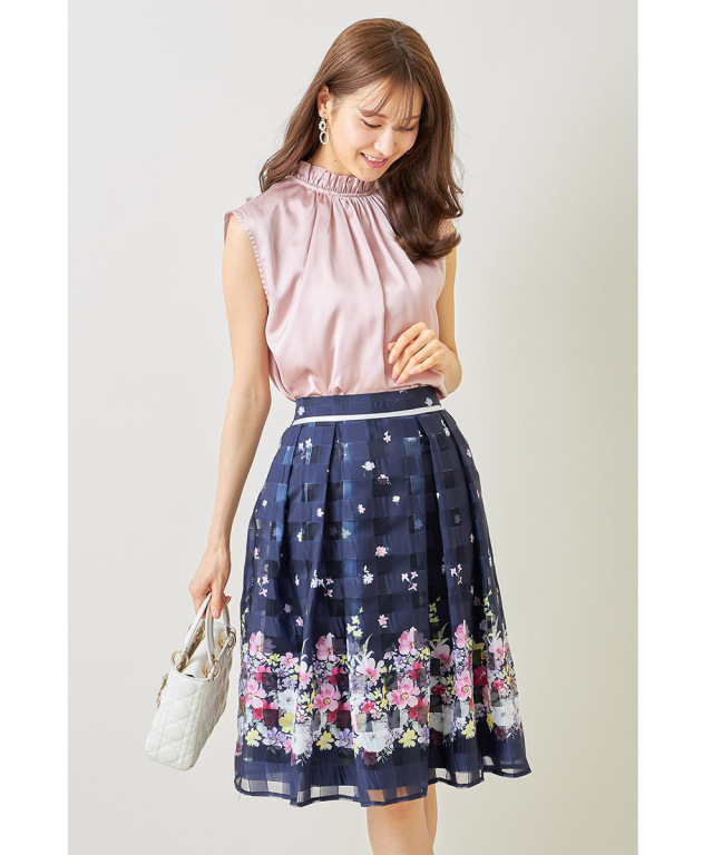 D&G☆ドルチェアンドガッバーナ 多かっ ツイード スカートスーツ  