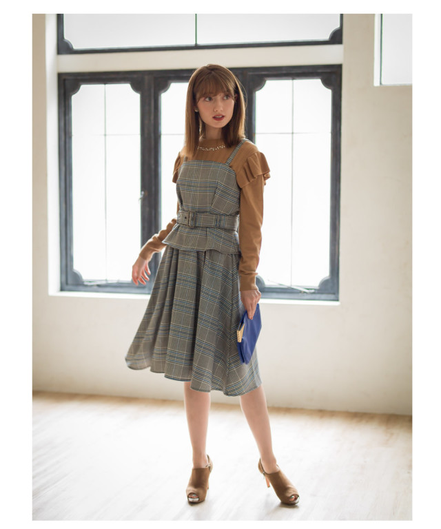 ドォウドォウ便利ニットセットアップ❣️ 古臭く 