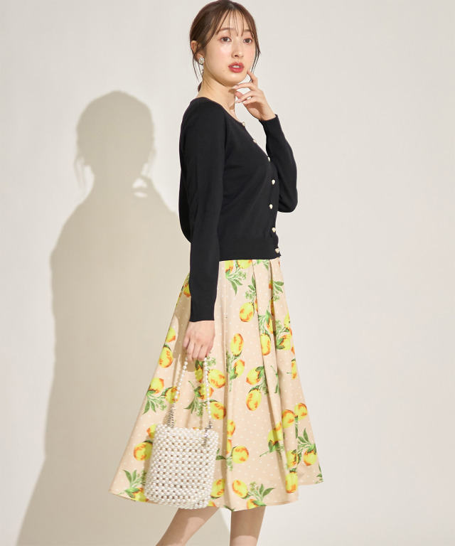 ケティ レモン柄フリルスカート Mサイズ ケティ レモン柄フリルスカート Mサイズ - メルカリ