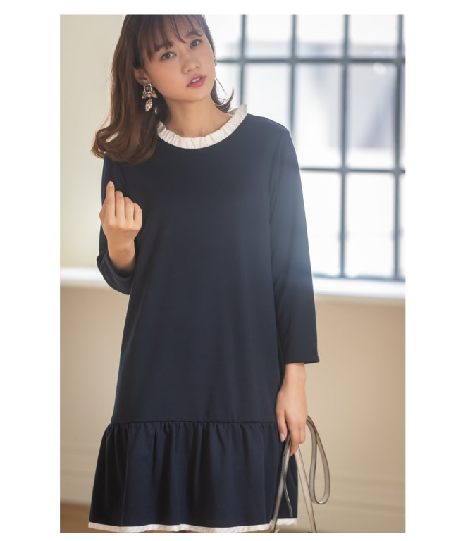 【週末限定お値下げ】レオナール☆新品未使用　向井亜紀さん着用ワンピース レオナール ワンピース 向井亜紀さん着用