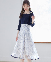 トワルドジュイプリントオーガンジーフレアスカート 8/2(金)オフィシャルサイト限定再販☆【jaesis ジェシス】 tocco closet(トッコクローゼット)※少量の在庫確保による再販売の為、交換は出来かねる場合がございます。予めご了承ください。