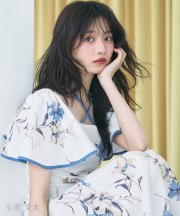 リリープリントフレアスリーブバックレースアップワンピース【rienche リエンシェ】 tocco closet(トッコクローゼット)※小室安未さんはブルー着用