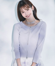 ３ＷＡＹリボン付きパールジップリブニットプルオーバー【mustia ムスティア】 tocco closet(トッコクローゼット)※ハ・ヨンスさんはラベンダー着用《tocco closet luxe》