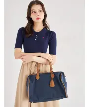 ２ＷＡＹショルダー＆キーチャーム付きボストンバッグ【amarella アマレラ】 tocco closet(トッコクローゼット)※セレクトアイテム