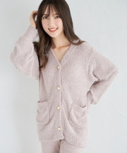 tocco closetロゴ刺繍入りパール釦モールニットカーディガン【gwena】 tocco closet　＊スペシャルプライス品につき返品/キャンセル/配送日指定不可/ラッピング不可/少量在庫のセールの為交換は出来かねる場合がございます。
