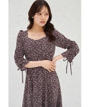 小花柄アソートプリントワンピース【larosa ラ・ローザ】 tocco closet(トッコクローゼット)※宮本茉由さんはブラウン着用