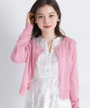 ＵＶカット＆接触冷感＆花粉防止♪フラワー釦シアーカーディガン 7月29日(火)再販決定☆【miury ミウリー】 tocco closet(トッコクローゼット) ※少量の在庫確保による再販売の為、交換は出来かねる場合がございます。