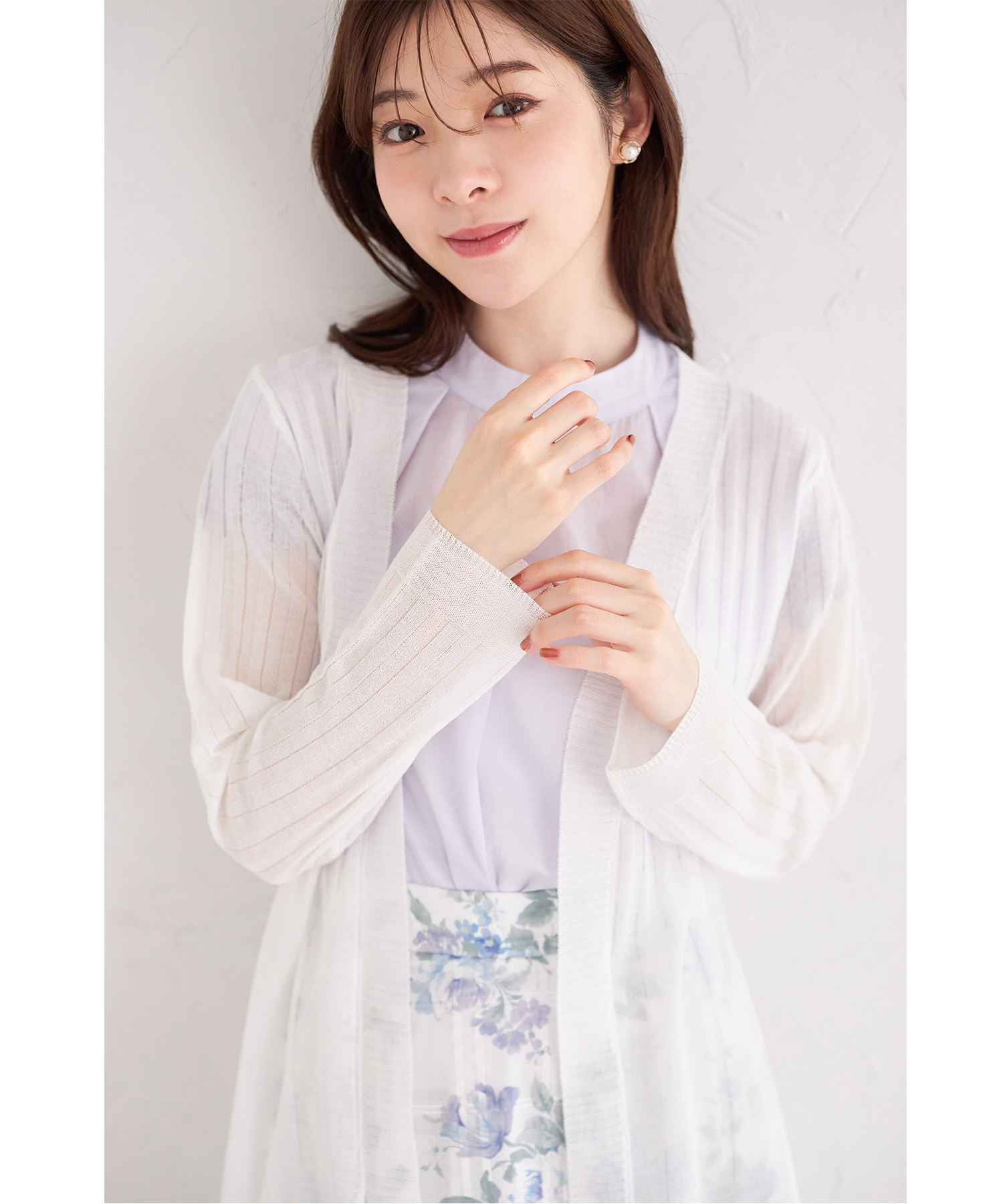 ＵＶカット＆接触冷感＆ハンドウォッシュ♪シアーロングカーディガン 6月16日(月)オフィシャルサイト限定再販☆【roshena ロシェナ】 tocco closet(トッコクローゼット)※少量の在庫確保による再販売の為、交換は出来かねる場合がございます。予めご了承ください。