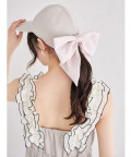 ＵＶカット♪３ＷＡＹビックリボン付きキャップ  tocco closet(トッコクローゼット) ※セレクトアイテム ＊スペシャルプライス品につき返品/キャンセル/配送日指定不可/ラッピング不可/少量在庫のセールの為交換は出来かねる場合がございます。
