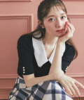 接触冷感＆ハンドウォッシュ♪２ＷＡＹ襟付リブニットプルオーバー 7月14日(月)オフィシャルサイト限定再販☆【corlite コーリト】《SummerBlack2025》※少量の在庫確保による再販売の為、交換は出来かねる場合がございます。予めご了承ください。