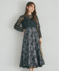 フラワー刺繍トップス×キャミワンピースセット  tocco closet ＊スペシャルプライス品につき返品/キャンセル/配送日指定不可/ラッピング不可/少量在庫のセールの為交換は出来かねる場合がございます。