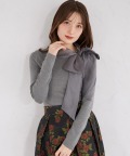 再販予定！入荷連絡受付中☆サイドビックリボン付きカットプルオーバー tocco closet(トッコクローゼット)※オフィシャルサイト限定