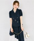 ベルト付きセットアップ風トレンチライクワンピース 4月21日(火)再販決定☆ tocco closet(トッコクローゼット)《Spring Onepiece Collection》※少量の在庫確保による再販売の為、交換は出来かねる場合がございます。予めご了承ください。