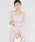 フラワーレースラッフルフリルワンピース 5月6日(水)オフィシャルサイト限定再販☆ tocco closet(トッコクローゼット)※少量の在庫確保による再販売の為、交換は出来かねる場合がございます。予めご了承ください。