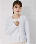 パール釦ジオメトリックパイピングツイードジャケット tocco closet(トッコクローゼット)※オフィシャルサイト限定 ＊スペシャルプライス品につき返品/キャンセル/配送日指定不可/ラッピング不可/少量在庫のセールの為交換は出来かねる場合がございます。