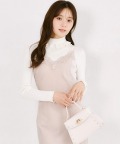 レース装飾ベロアキャミワンピース tocco closet(トッコクローゼット)※オフィシャルサイト限定