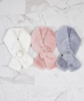 クリアビジュー付きふわもこフェイクファーティペット tocco closet(トッコクローゼット)　※セレクトアイテム