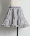 裾フリルティアードミニスカート tocco closet(トッコクローゼット)※オフィシャルサイト限定