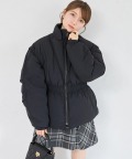 ２ＷＡＹ仕様ウエストゴム切り替えダウンベストコート tocco closet(トッコクローゼット)※オフィシャルサイト限定 ※セレクトアイテム