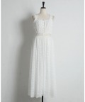 プチフリルフラワーレースキャミワンピース tocco closet(トッコクローゼット)　※オフィシャルサイト限定 ※セレクトアイテム