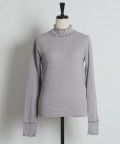 メローフリルリブカットプルオーバー  tocco closet(トッコクローゼット)　※オフィシャルサイト限定 ※セレクトアイテム