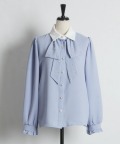 パール付きリボンタイブラウス tocco closet(トッコクローゼット)　※オフィシャルサイト限定 ※セレクトアイテム