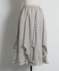 イレヘムフリルチェックスカート tocco closet(トッコクローゼット)※オフィシャルサイト限定※セレクトアイテム