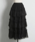 フリルティアードチュールスカート tocco closet(トッコクローゼット)※オフィシャルサイト限定※セレクトアイテム