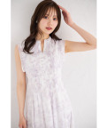 ピンタック使いニュアンスフラワーワンピース  tocco closet(トッコクローゼット)※少量の在庫確保による再販売の為、交換は出来かねる場合がございます。予めご了承ください。