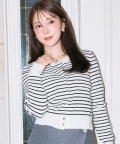 10/10販売予定！入荷連絡受付中☆ウール混パッチポケットカーディガン《tocco closet luxe》※麻亜里さんはホワイト×ブラック着用