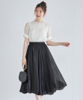 バルーンシアースカート 7月30日(火)オフィシャルサイト限定再販☆【chusary チュサリー】 tocco closet(トッコクローゼット)※少量の在庫確保による再販売の為、交換は出来かねる場合がございます。予めご了承ください。