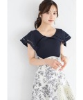 ビックカラーバックレースアップドッキングワンピース【adorie アドリー】 tocco closet(トッコクローゼット)　