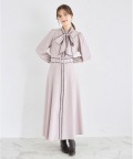 ２ＷＡＹボウタイリボン＆ベルト付きバイカラーワンピース【zaria】tocco closet (トッコクローゼット) ＊スペシャルプライス品につき返品/キャンセル/配送日指定不可/ラッピング不可/少量在庫のセールの為交換は出来かねる場合がございます。