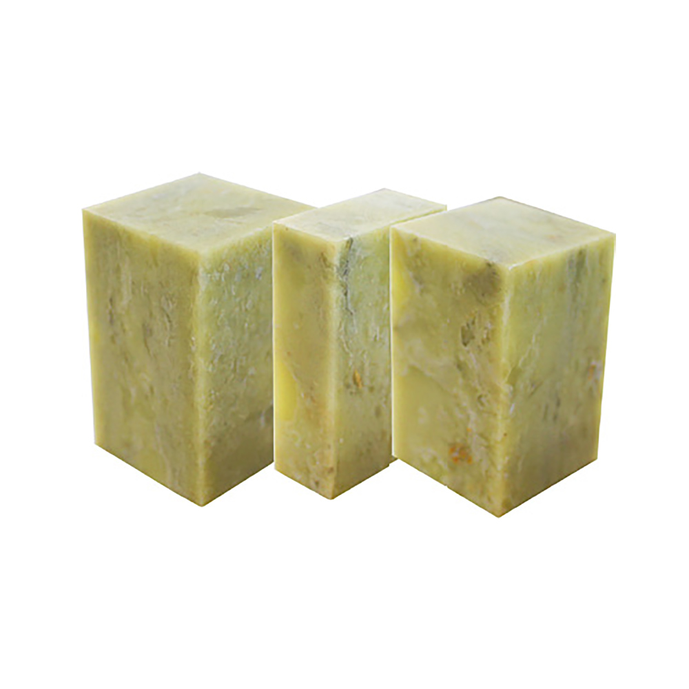 印材　青田石 三顆 24ミリ