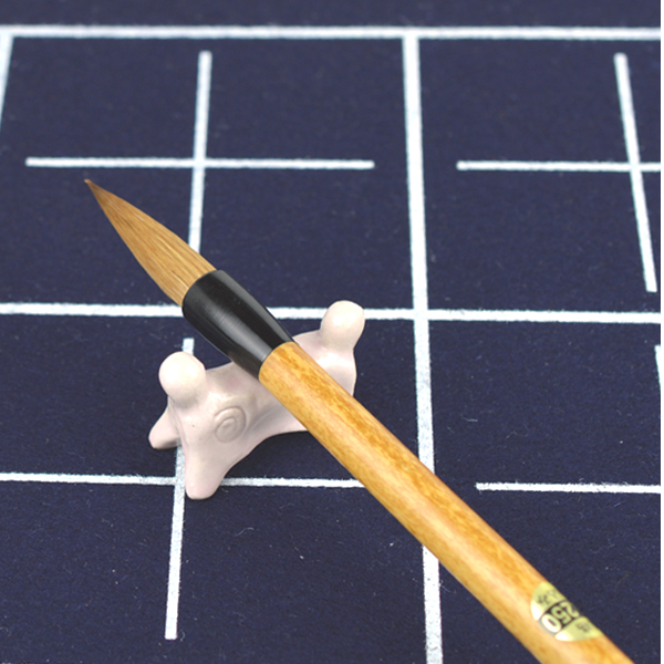 書道用品】【書道半紙】熊野筆 太筆 F-103 イタチ毛【半紙の通販なら