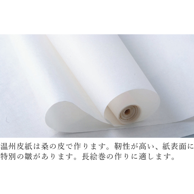 水墨画　温州皮紙